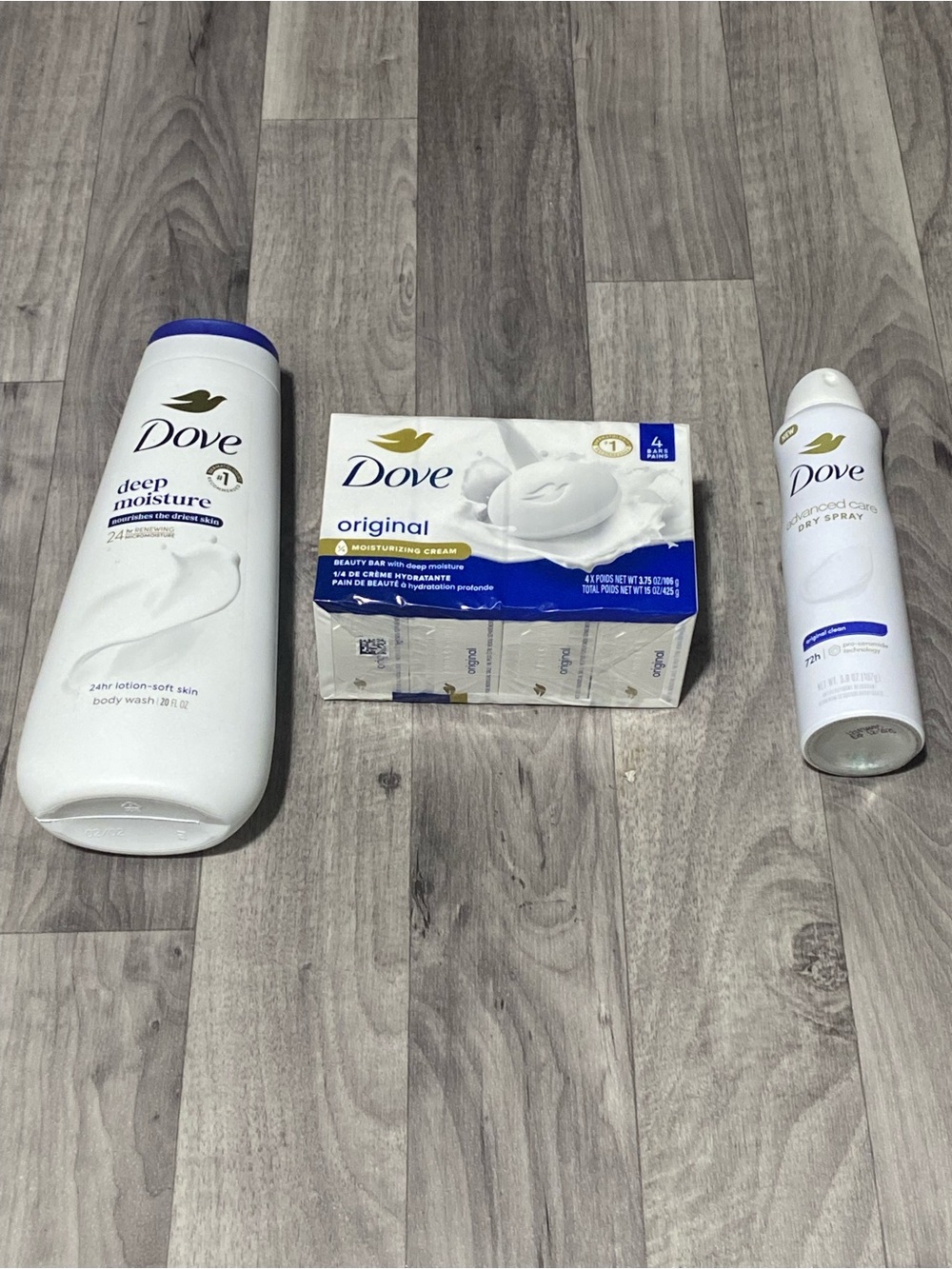 Dove Deep Moisture Body Wash - White